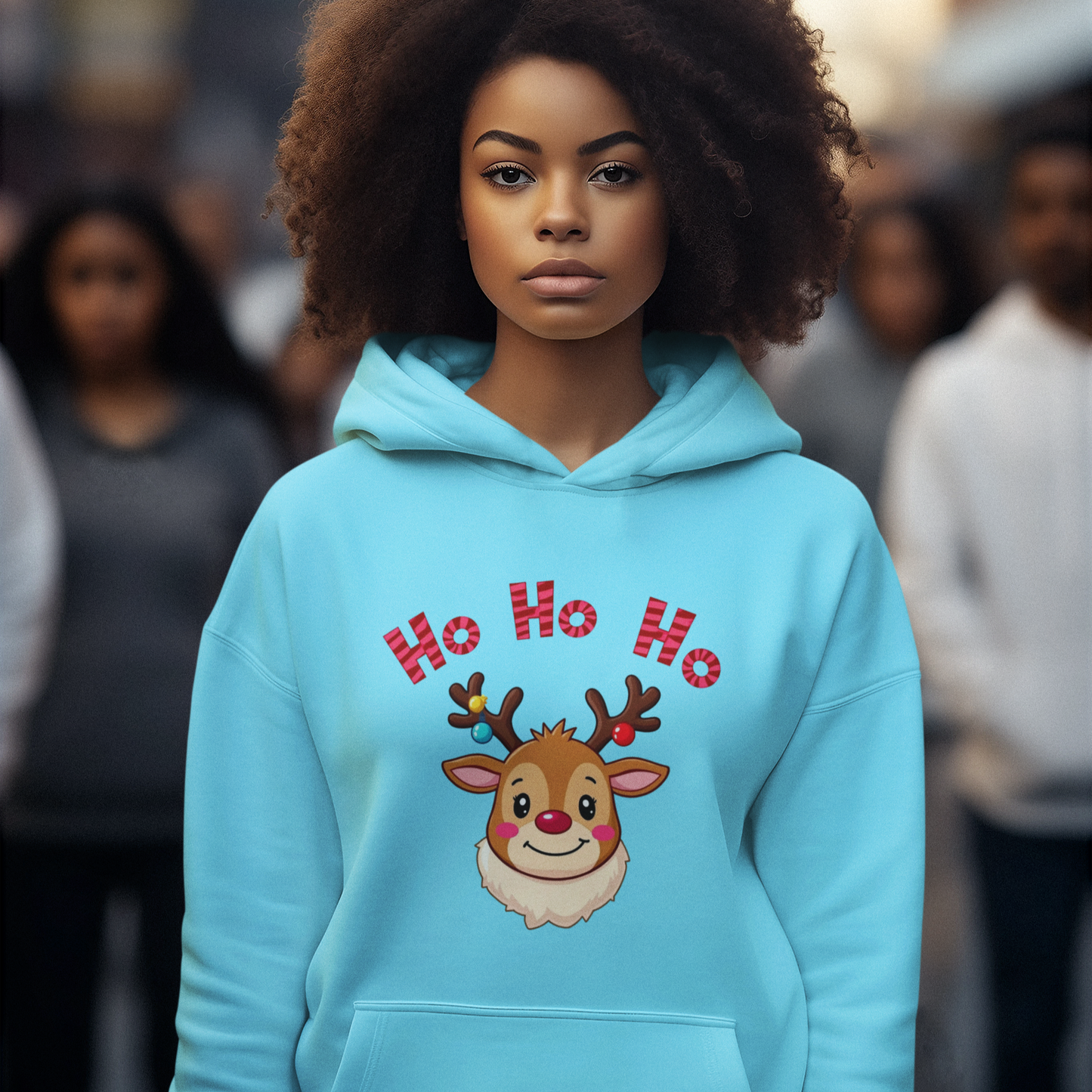 Adorable reindeer cartoon T-Shirt Design #TS-0002