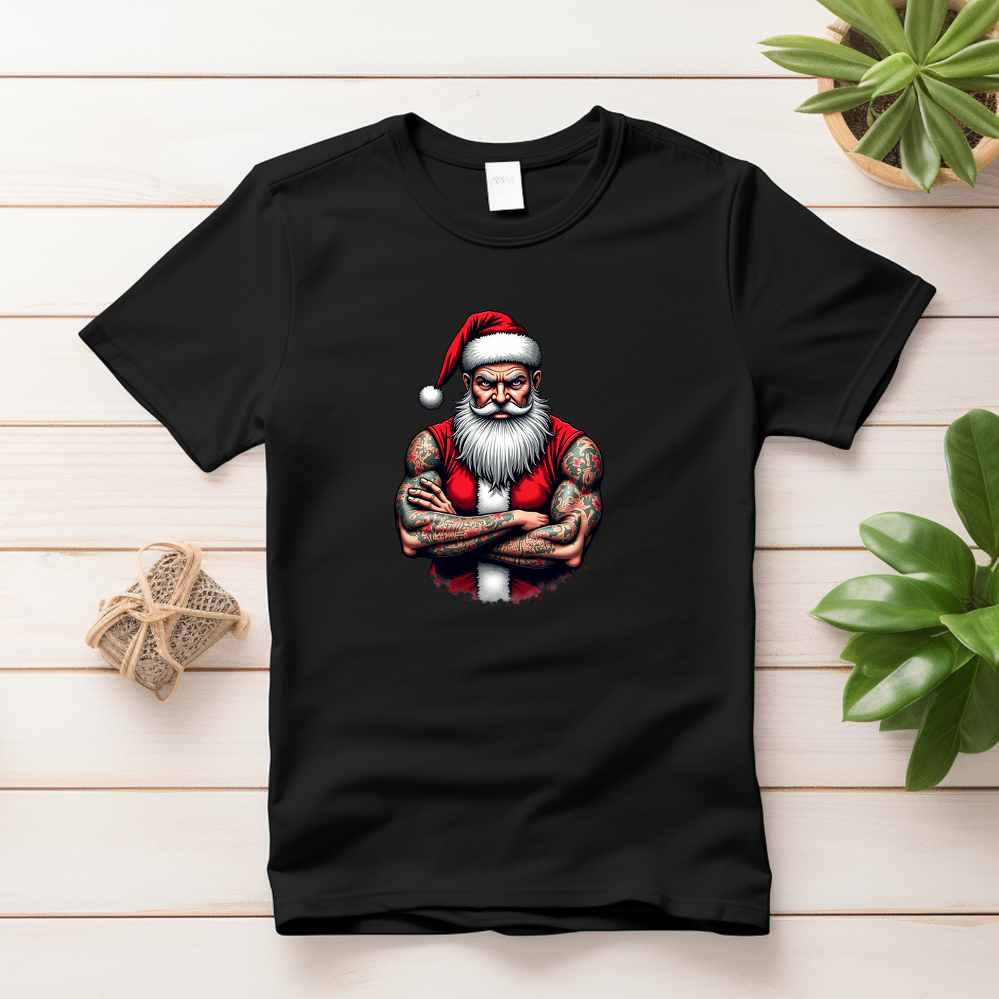 Bad Santa Claus T-Shirt Design #TS-0007