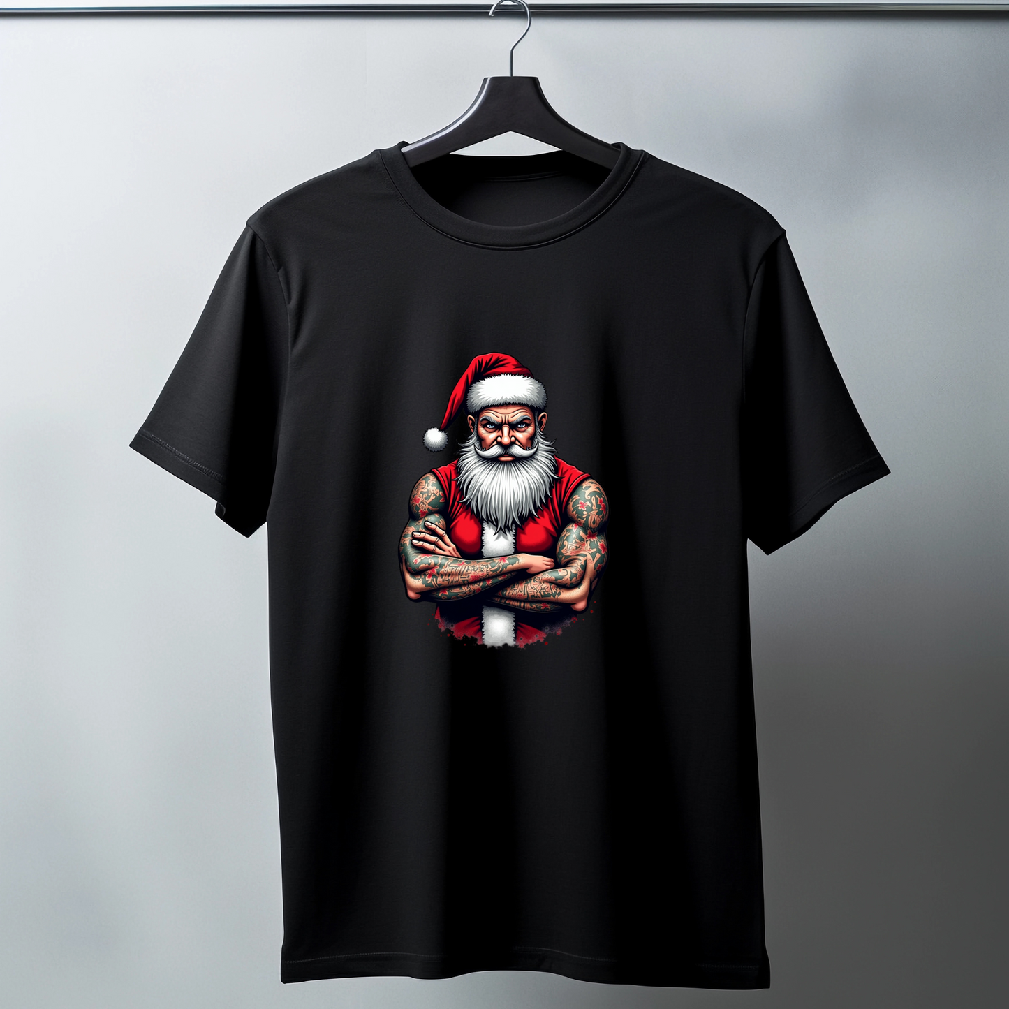 Bad Santa Claus T-Shirt Design #TS-0007