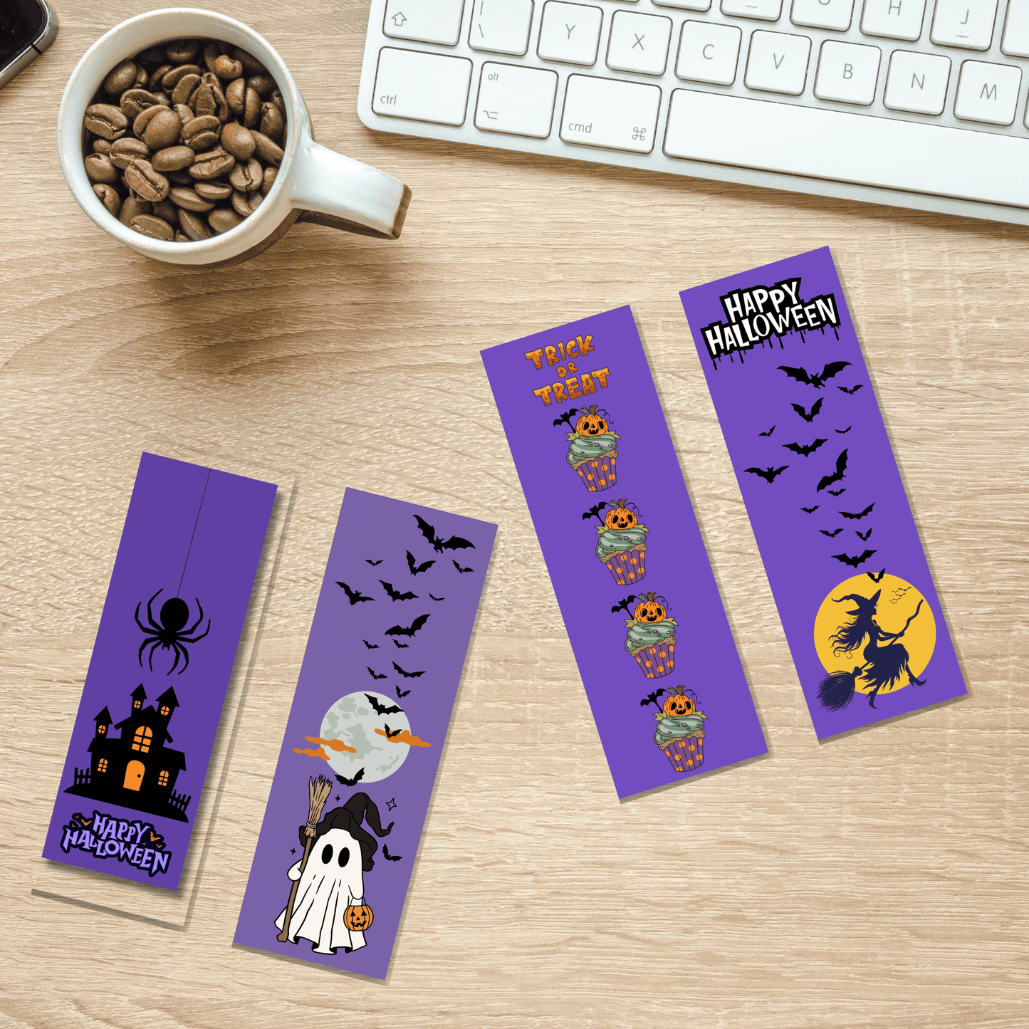 Halloween Printable Bookmarks #BM 001