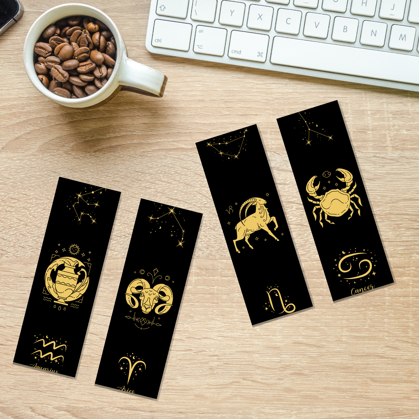 Zodiac Bookmarks Printable #BM 005