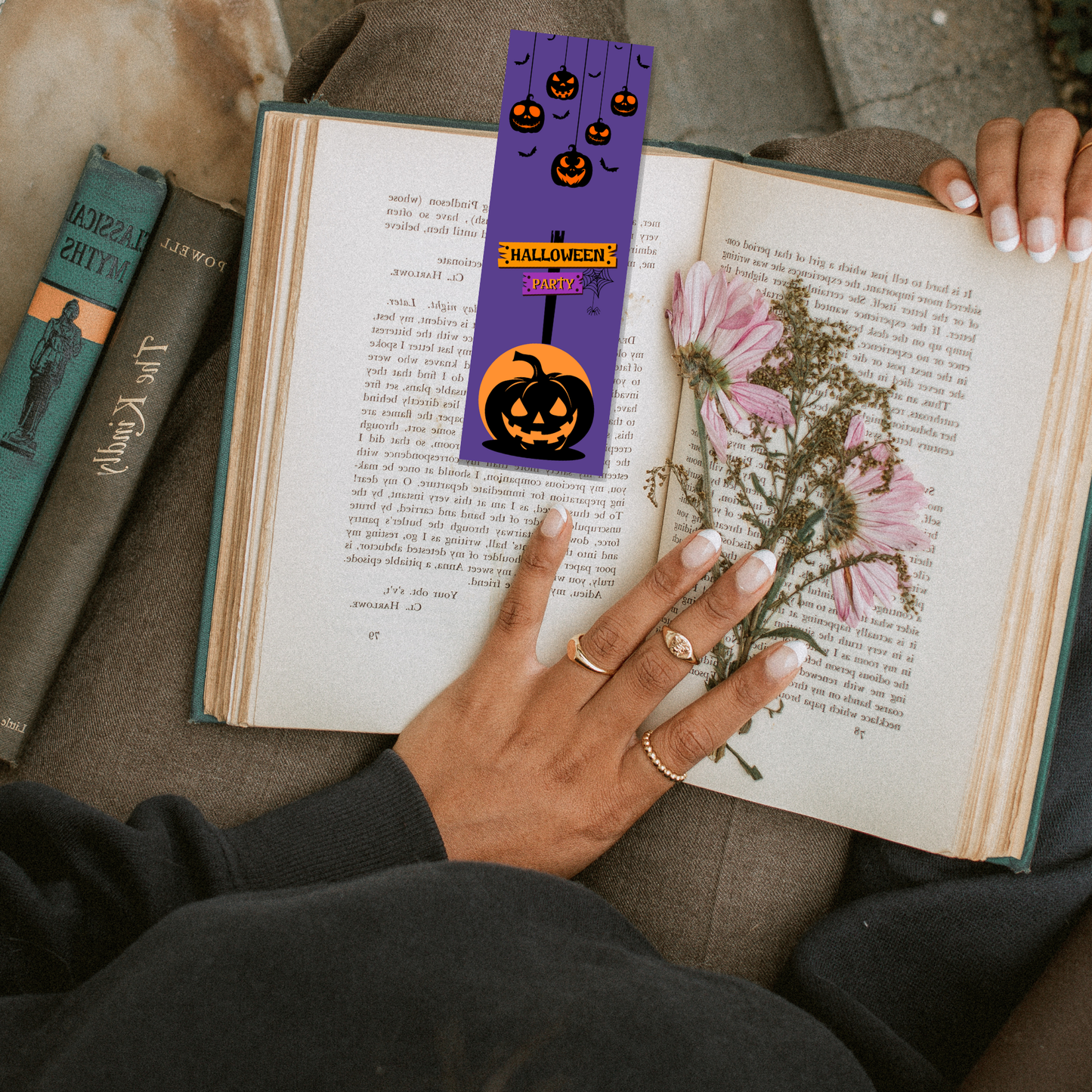 Halloween Printable Bookmarks #BM 001