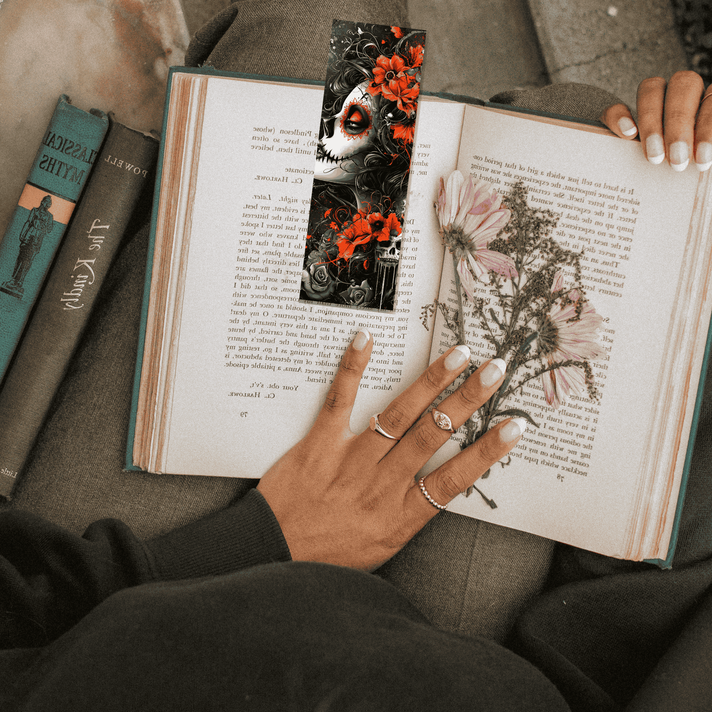 Halloween Bookmarks Printable #BM 001D