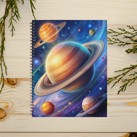 Planet Coloring Book Page Digital Printable #CBP 005