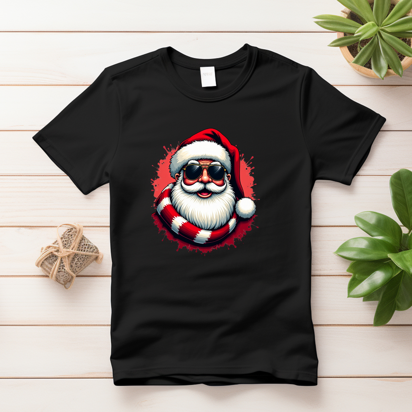 Santa Claus Christmas T-Shirt Design #TS-0005