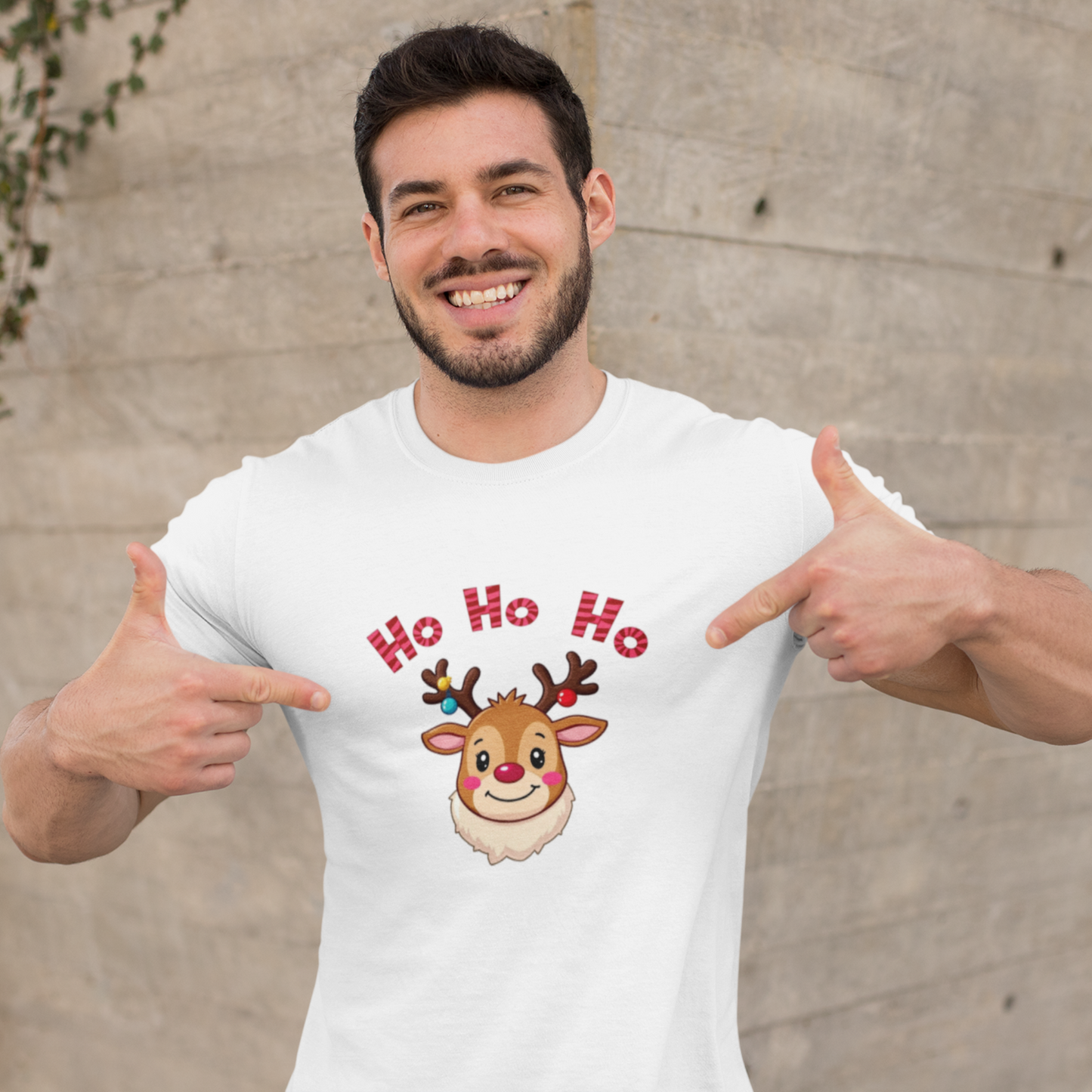 Adorable reindeer cartoon T-Shirt Design #TS-0002