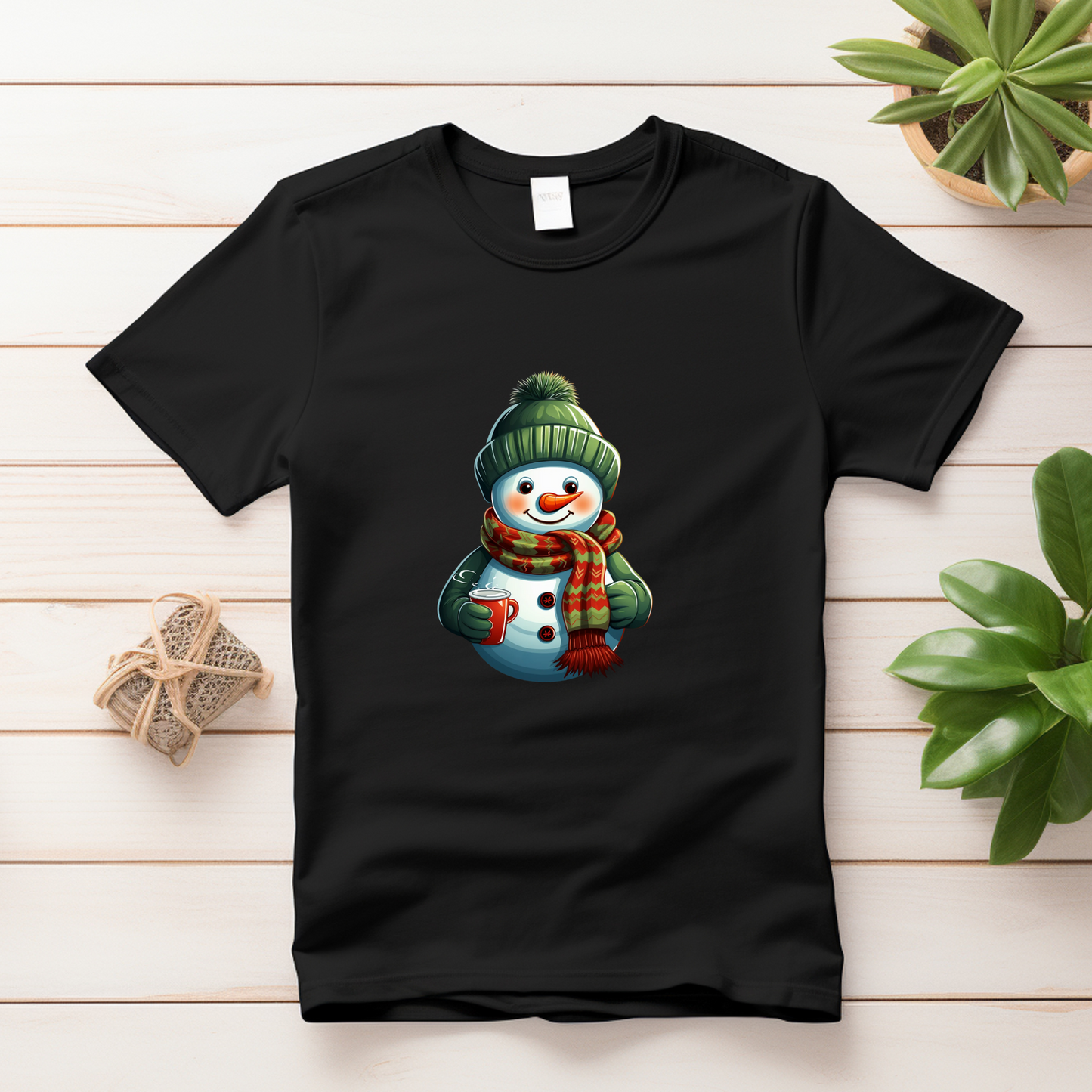 Snowman T-Shirt Design #TS-0010