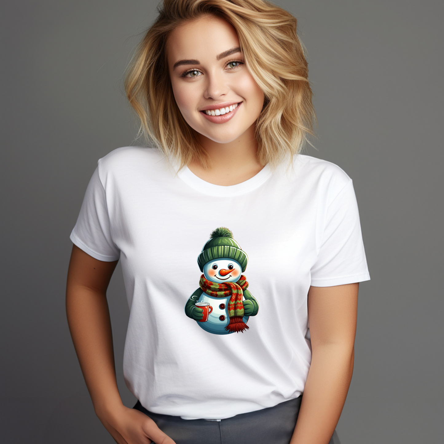 Snowman T-Shirt Design #TS-0010