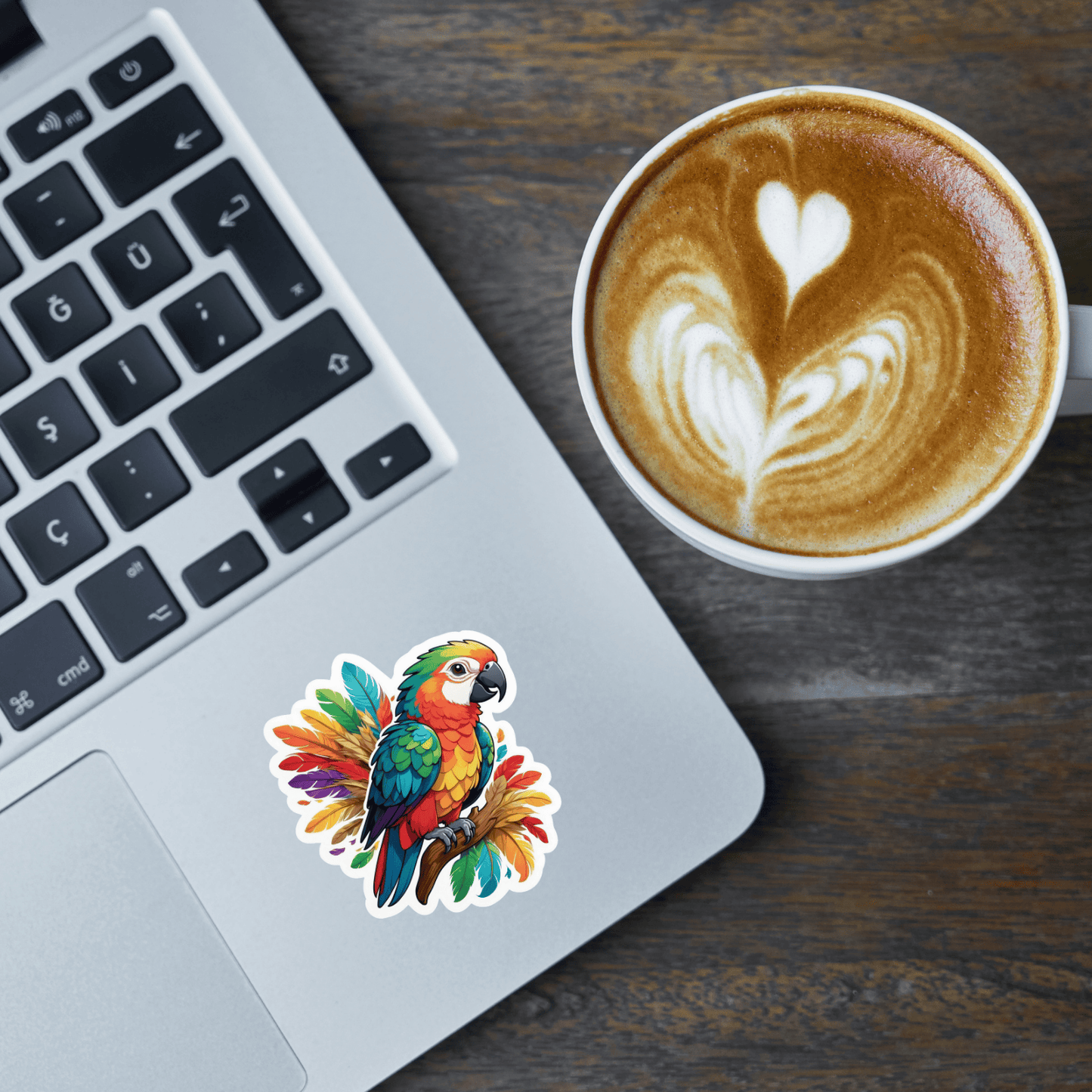 Parrot Sticker Printable #DS 008