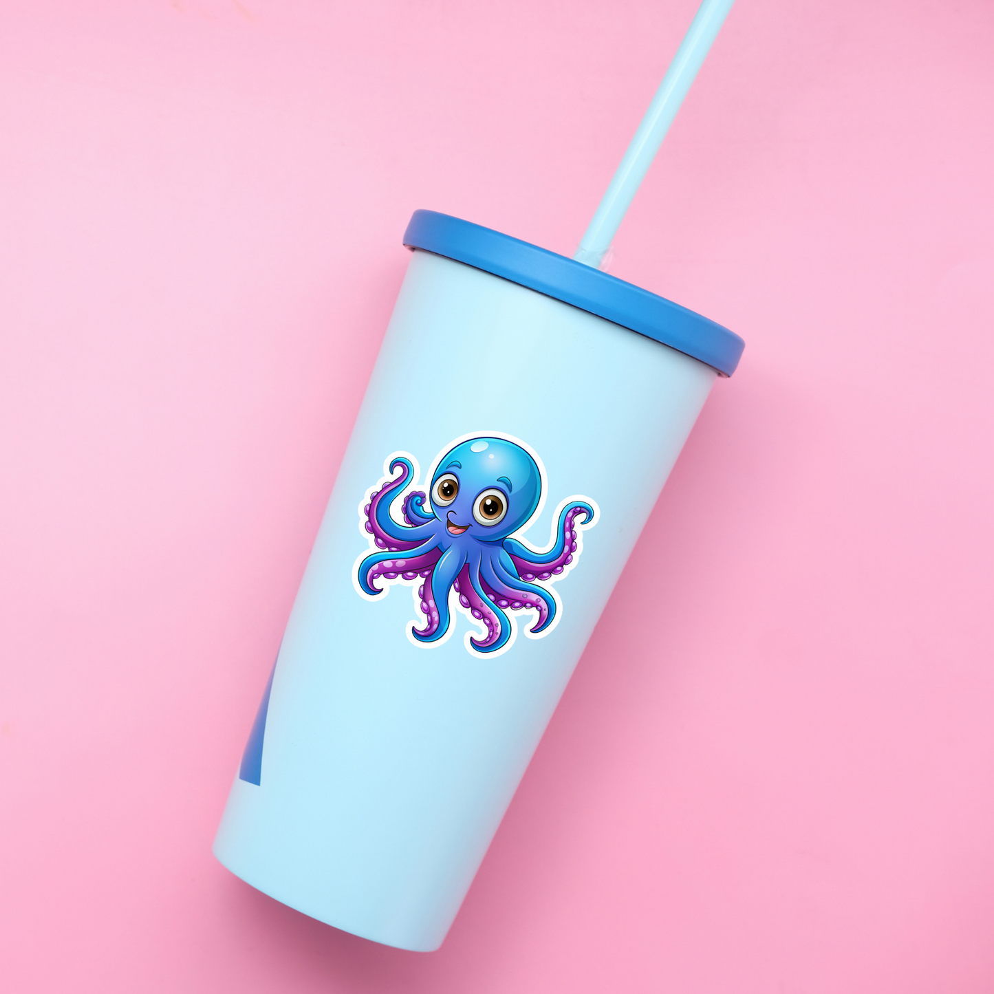 5 Octopus Sticker Design #DS 020