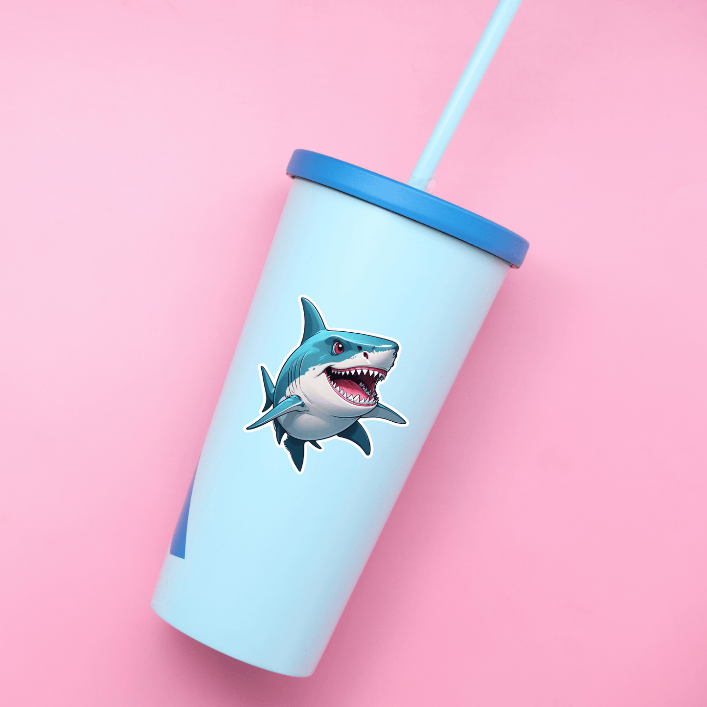 Shark Sticker Digital Product Printable #DS 012