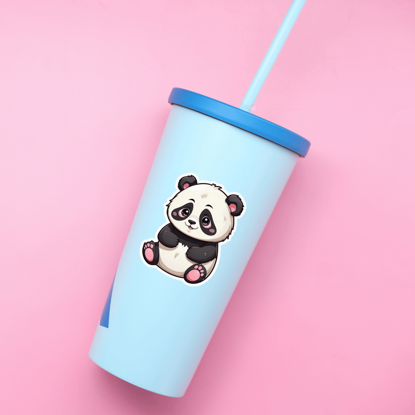 Panda Digital Sticker Printable #DS 016